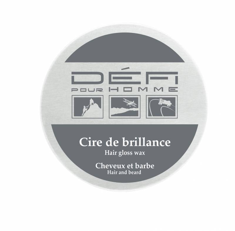 cire de brillance homme structure coiffe fais briller  cheveux 100% made in france salon de coiffure barbier lyon