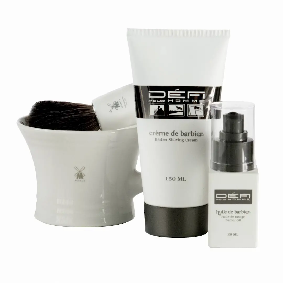 Crème huile barbier Défi pour homme