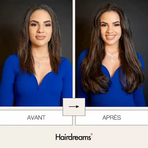 Draeamweft Femme brune avant après