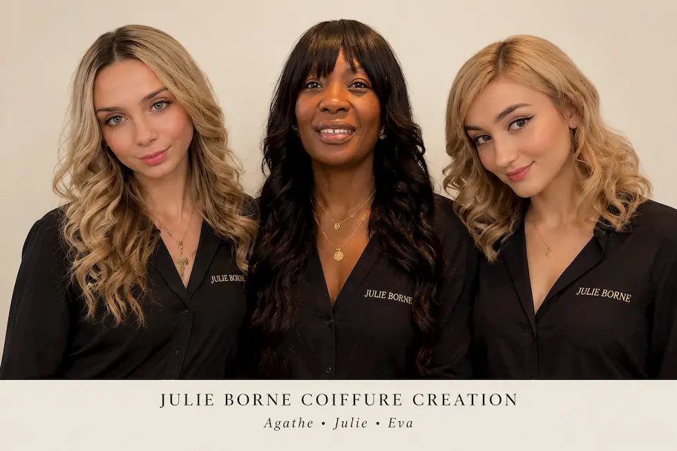 L'équipe Julie Borne Coiffure Création